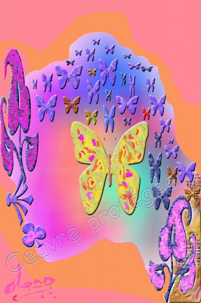 36 papillons