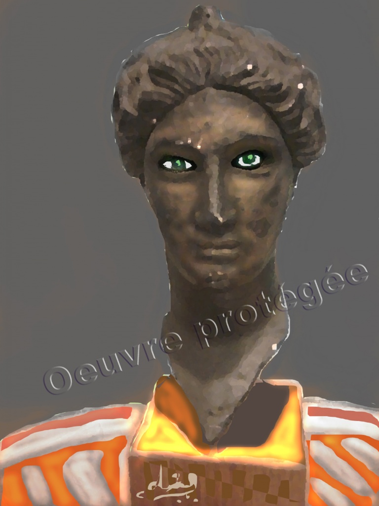 Statue de bronze